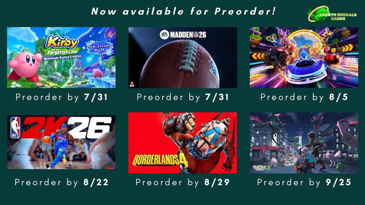 Now Accepting Preorders!