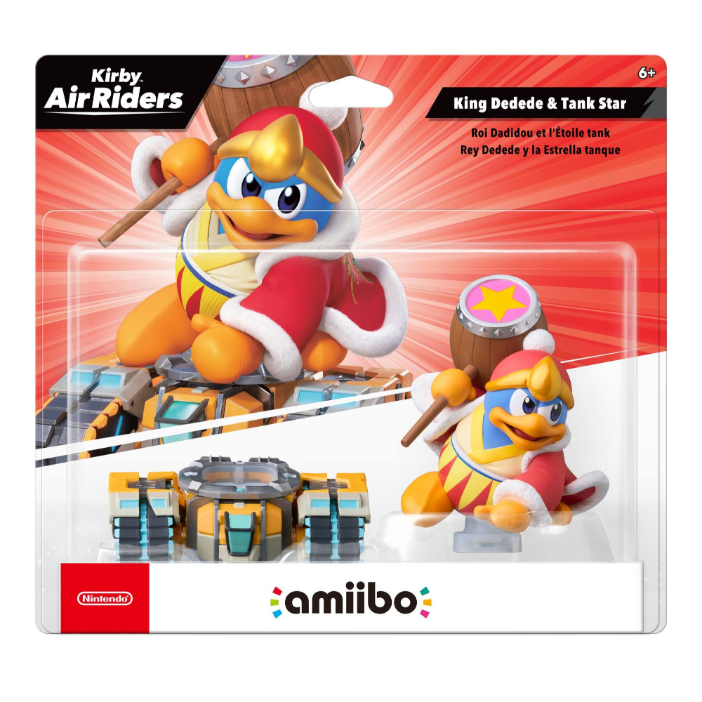 amiibo: Kirby Air Riders Series - King Dedede & Tank Star