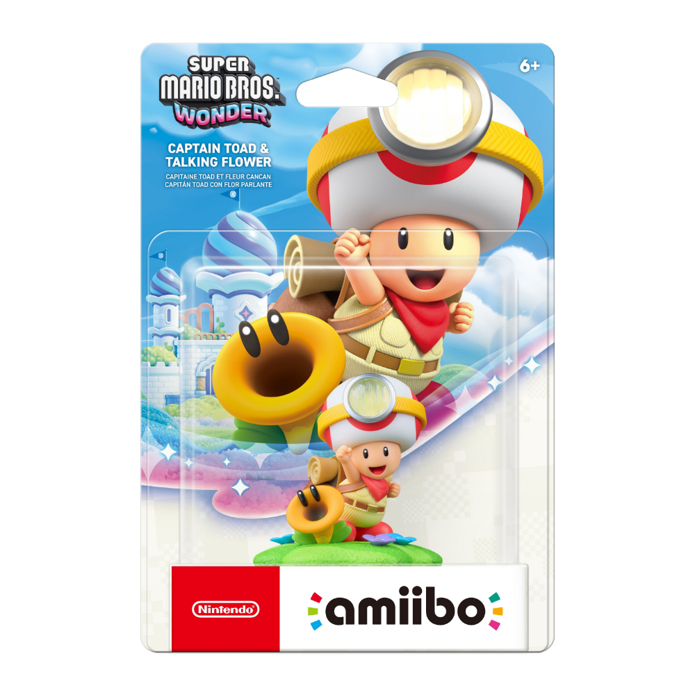 Captain Toad & Talking Flower Amiibo