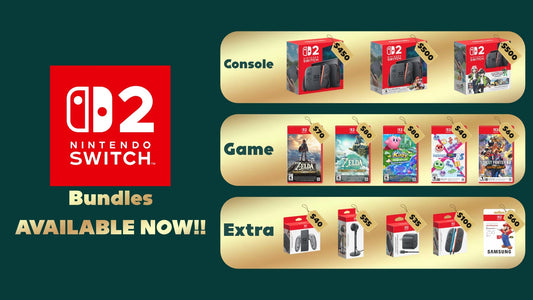 Nintendo Switch 2 Bundles AVAILABLE FOR ORDER!