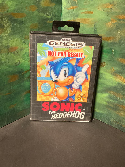 Sonic the Hedgehog (1991) [Not for Resale]