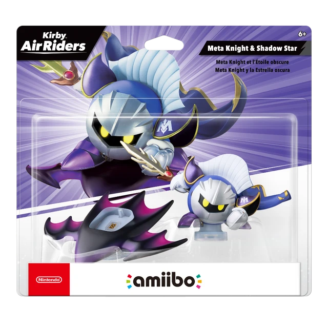 Meta Knight & Shadow Star (Kirby Air Riders) amiibo