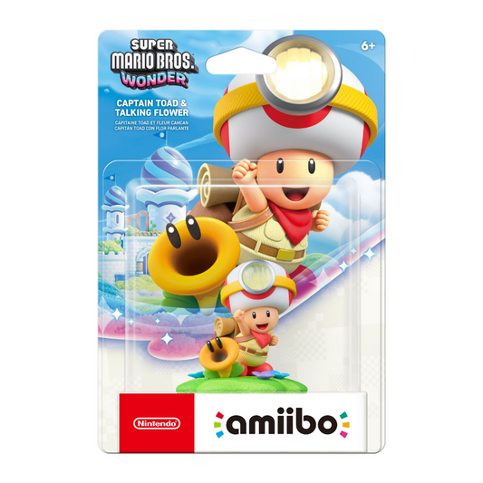 Captain Toad & Talking Flower Amiibo